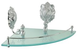 Полка угловая Migliore Cleopatra 16666, хром