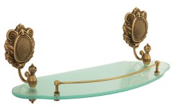 Полка прямая Migliore Cleopatra 16637, бронза