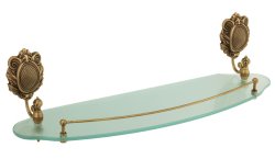 Полка прямая Migliore Cleopatra 16636, бронза