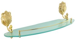 Полка прямая Migliore Cleopatra 16692, золото