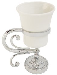 Стакан настольный Migliore Edera 16929, хром