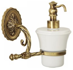 Дозатор настенный Migliore Edera 16888, бронза