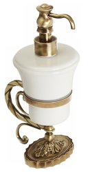 Дозатор настольный Migliore Edera 16889, бронза