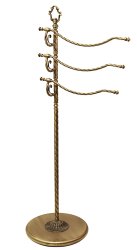 Полотенцедержатель напольный Migliore Edera 16909, бронза