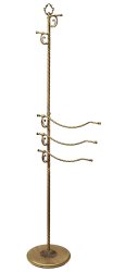 Полотенцедержатель напольный Migliore Edera 16908 с крючками, бронза