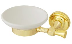 Мыльница настенная Migliore Fortuna 31076, золото