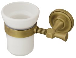 Стакан настенный Migliore Fortuna 31067, бронза