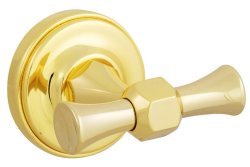 Крючок двойной Migliore Fortuna 27707, золото