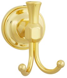 Крючок двойной Migliore Fortuna 27711, золото