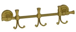 Планка с крючками Migliore Fortuna 27716, бронза