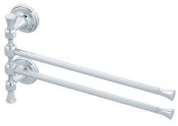 Полотенцедержатель двойной Migliore Fortuna 27673 поворотный, хром