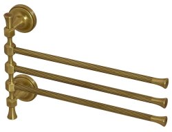 Полотенцедержатель тройной Migliore Fortuna 27677 поворотный, бронза