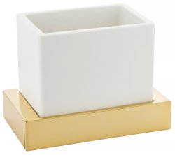 Стакан настенный Migliore Kvant 30232, золото