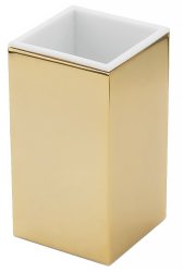 Стакан настольный Migliore Kvant 29785, золото