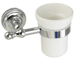 Стакан настенный Migliore Mirella 17225, хром