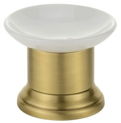 Мыльница настольная Migliore Mirella 17159, бронза