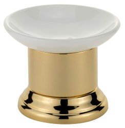 Мыльница настольная Migliore Mirella 17309, золото