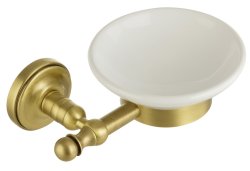 Мыльница настенная Migliore Mirella 17158, бронза