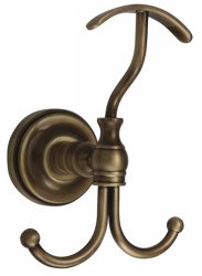 Крючок тройной Migliore Mirella 17173, бронза