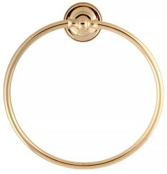 Полотенцедержатель кольцо Migliore Mirella 17322, золото