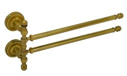 Полотенцедержатель двойной Migliore Mirella 17184 поворотный, бронза