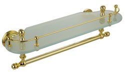 Стеклянная полка Migliore Mirella 17329, золото