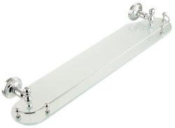 Стеклянная полка Migliore Mirella 17246, хром