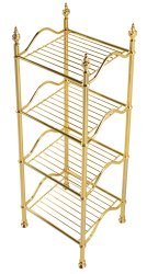 Полка напольная Migliore Mirella 26361, золото