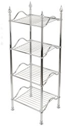 Полка напольная Migliore Mirella 26362, хром