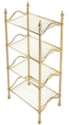 Полка напольная Migliore Mirella 26628, золото