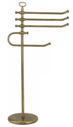 Стойка напольная Migliore Mirella 17196, бронза