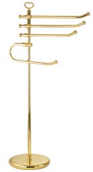 Стойка напольная Migliore Mirella 17346, золото
