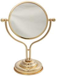 Зеркало оптическое Migliore Mirella 17321, золото