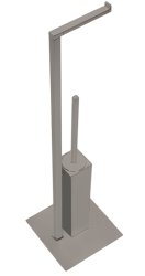 Стойка напольная Colombo MiniQ B5018.HPS1-RNE, нержавеющая сталь