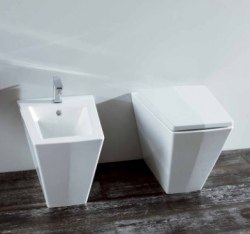 Приставной унитаз Olympia Crystal 03KR