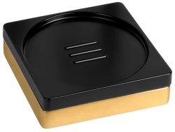 Мыльница настольная Colombo MiniQ B5040.OM-RNE, матовое золото