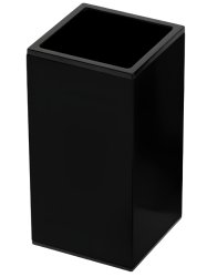 Стакан настольный Colombo MiniQ B1643.NM, черный матовый