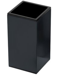 Стакан настольный Colombo MiniQ B1643.GM, графит матовый