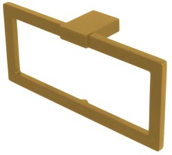 Полотенцедержатель кольцо Colombo MiniQ B5031.OM, матовое золото