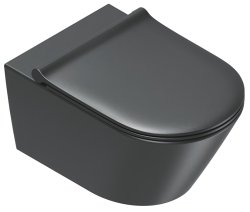 Подвесной унитаз Catalano Zero 0111550022, черный