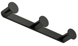 Крючок тройной Colombo Mini CD117.GM, графит матовый