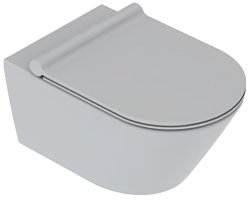 Подвесной унитаз Catalano Zero 0111550023, Cemento Satinato