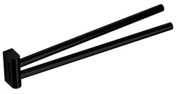 Полотенцедержатель Colombo Mini B4012.NM поворотный, черный матовый