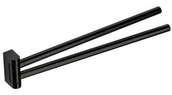 Полотенцедержатель Colombo Mini B4012.GM поворотный, графит матовый