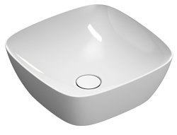 Раковина накладная Catalano Alvea 0622400001 40x40, белая