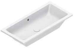 Раковина встраиваемая Catalano Zero 0124810001 80x37, белая