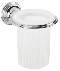 Стакан настенный Colombo Hermitage B3302.CR-VAN, хром