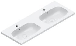 Раковина двойная Catalano Alvea 0621222001 120x46, белая