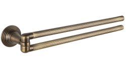 Полотенцедержатель Colombo Hermitage B3312.OA поворотный, античная бронза
