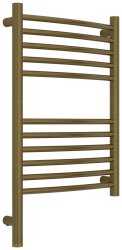 Полотенцесушитель электрический Сунержа Богема 3.1 L выгнутая 40x60, бронза